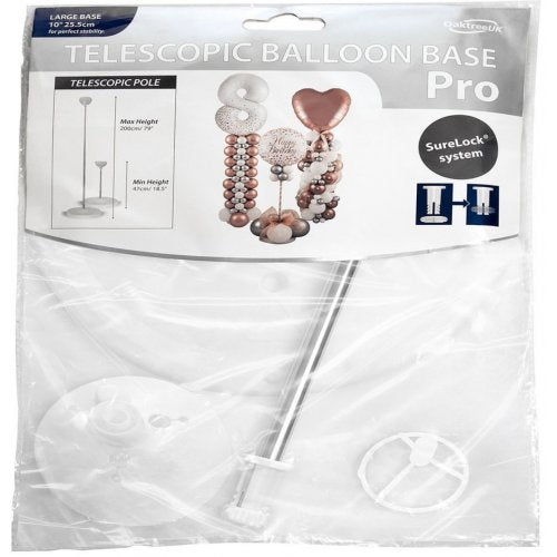 Oaktree Telescopic Balloon Stand Base Pro Pack 1