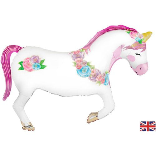35inch Unicorn Flower Horse Pack 1