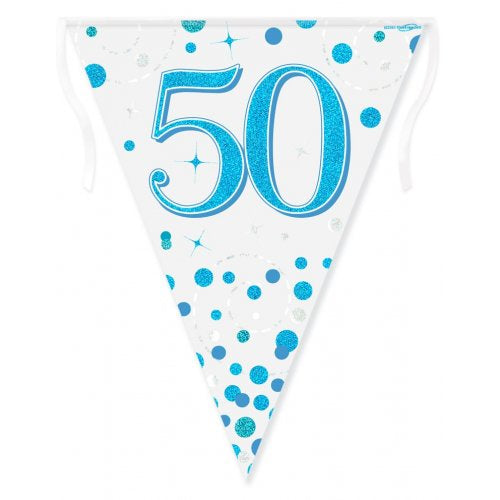 Sparkling Fizz Blue Bunting 50