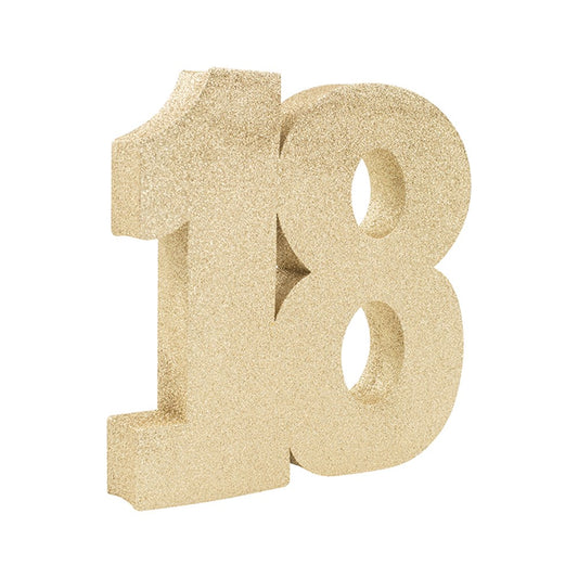20CM 18TH BIRTHDAY TABLE DECO