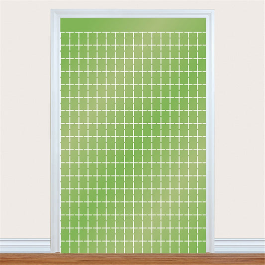 Lime Green Square Foil Curtain 100x200cm – Metallic Party Backdrop Decoration for Birthdays, Weddings & Events