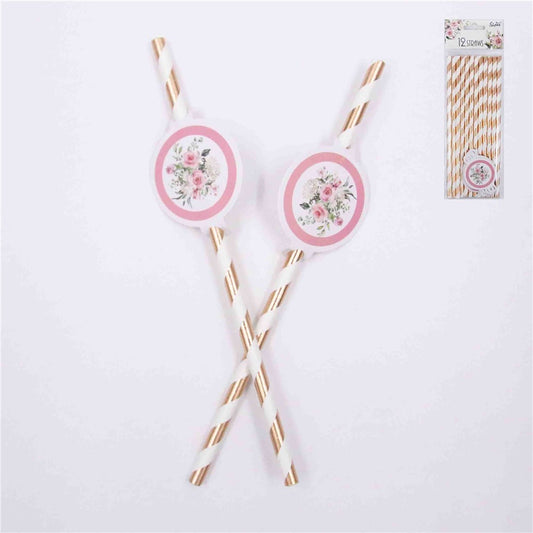 STRAWS - OH BABY PACK OF 12
