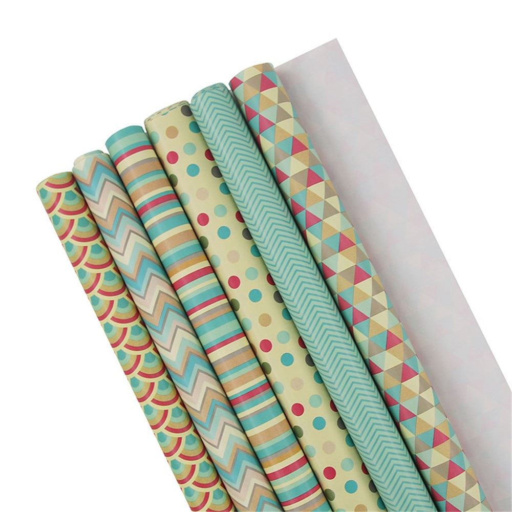 WRAPPING PAPER-RETRO 70CMX5M Each