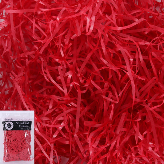 40G RED SHREDDED PAPER