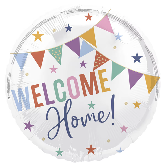 Welcome Home 45cm(18") Foil Balloon