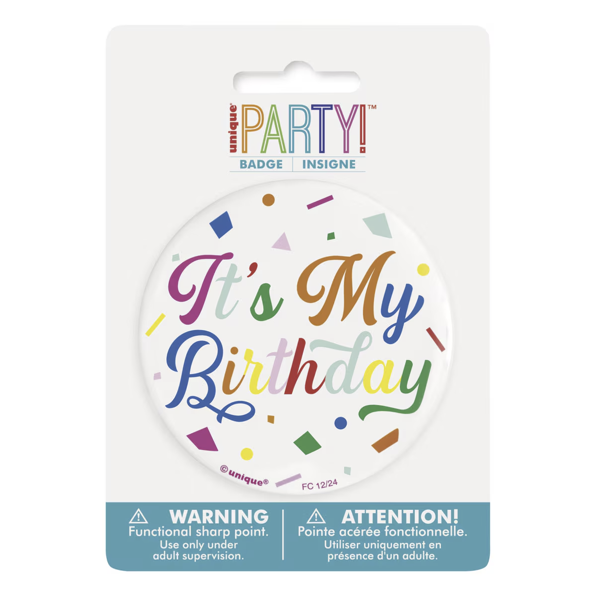 It's My Birthday Badge