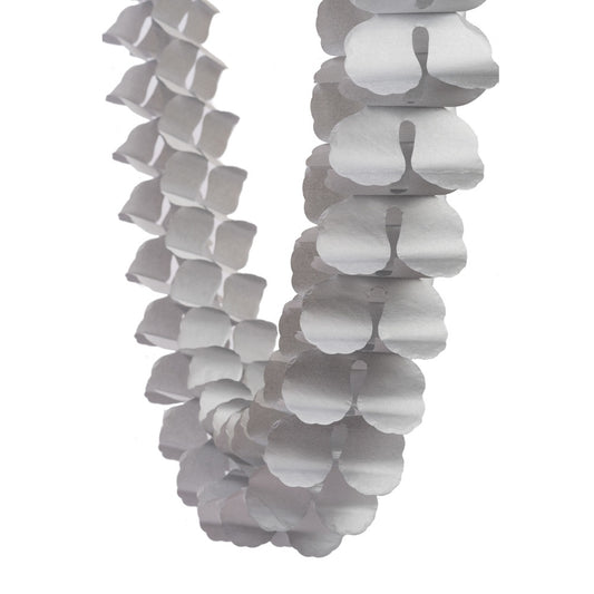 Honeycomb Garland Silver 4m