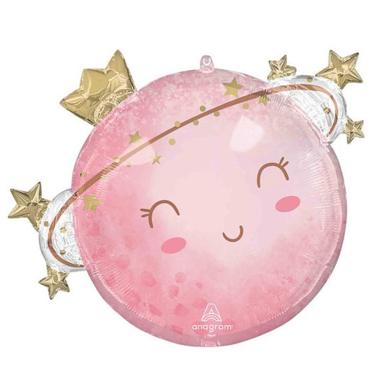 Little Moon Girl Supershape Foil Balloon
