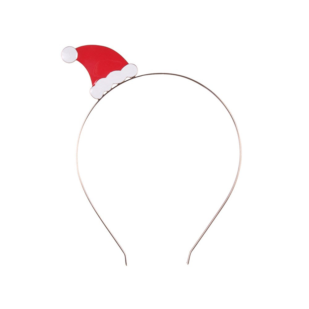 Mini Metal Santa Hat Headband