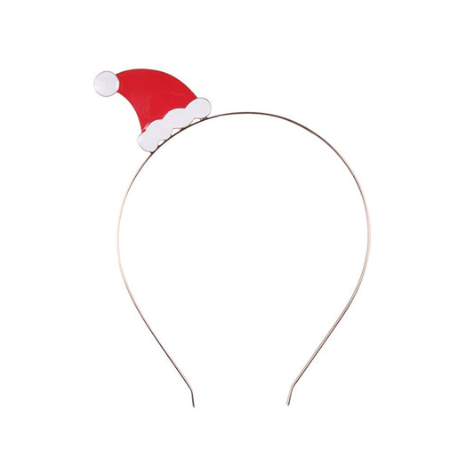MINI METAL SANTA HAT HEADBAND