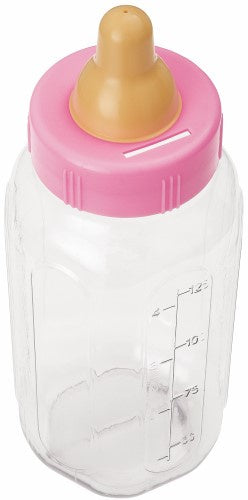 Money Bank Pink Large Baby Bottle