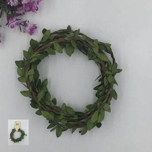 Green Leaf Ribbon 3m Lenght