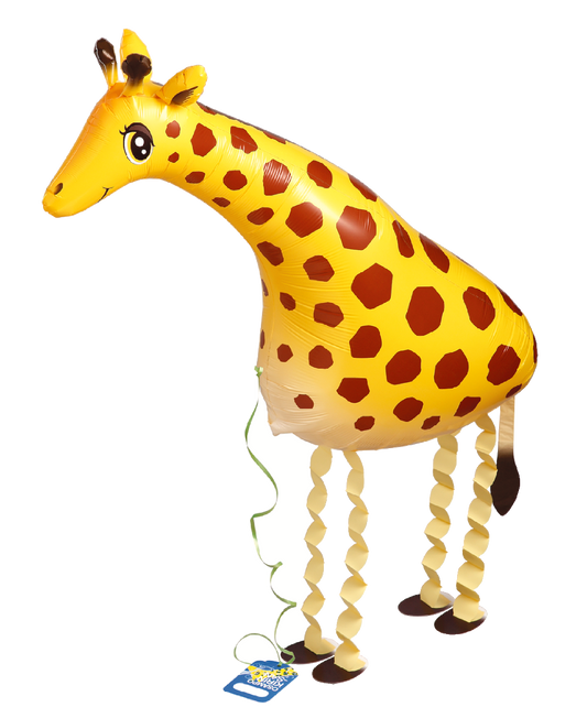 Osampo Walking Foil Balloon Giraffe