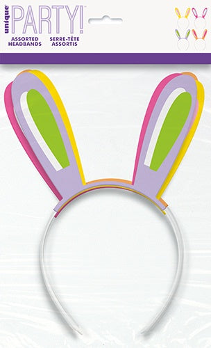 4 Easter Bunny Ear Headbands