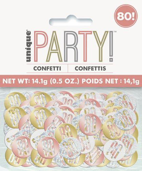 ROSE GOLD CONFETTI 80