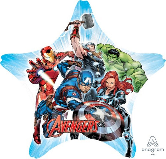 Large Foil Supershape Balloon Avengers Supershape Jumbo 81cm
