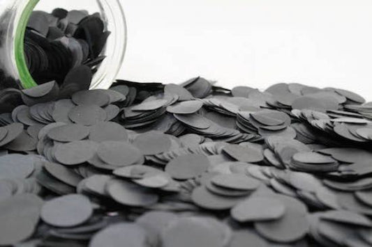 Tissue Paper Confetti 2cm Standard Black 250g