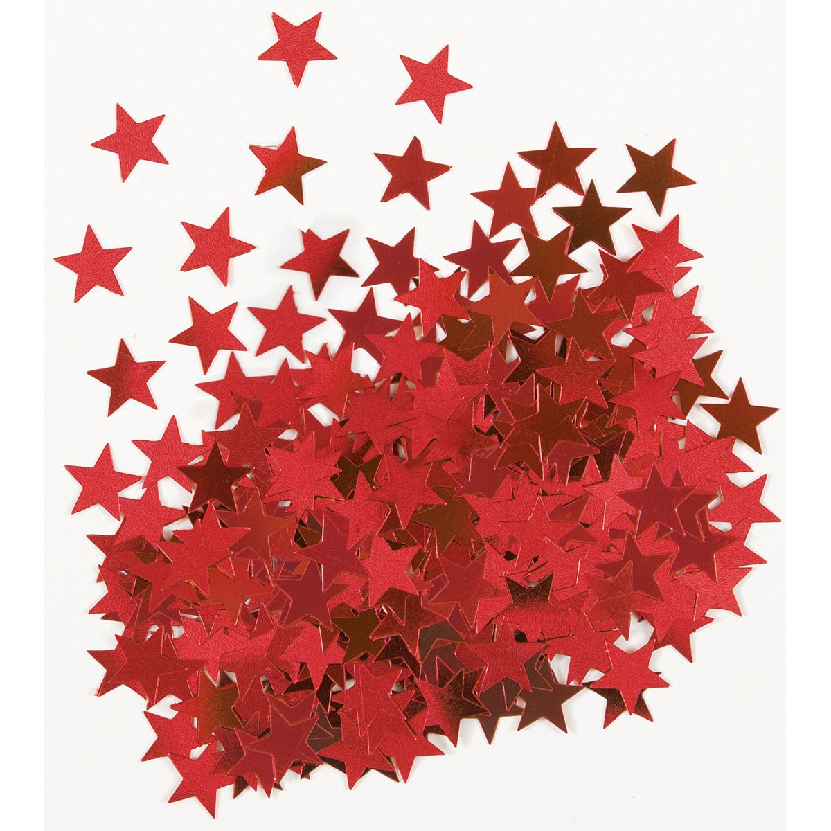 Red Stars Confetti 5oz (14.7g)