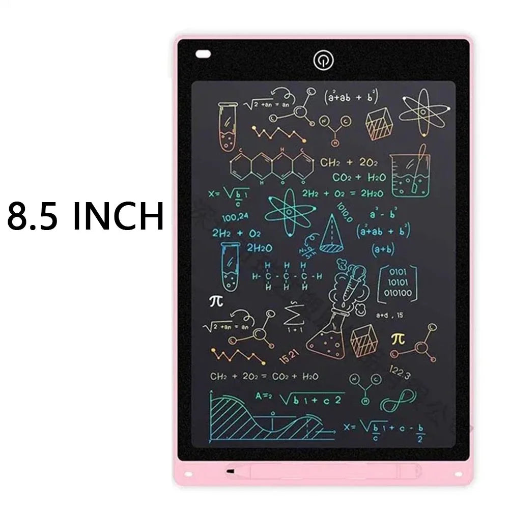 New 8.5" /12" Drawing Board LCD Writing Tablet For Kids Montessori Educational Toys Student Magic Blackboard Birthday Xmas Gift