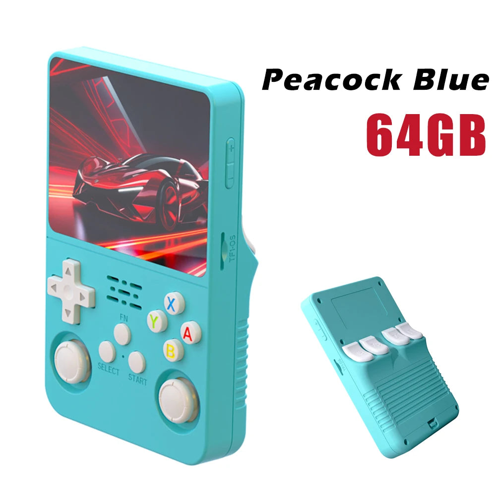 Original R36S Portable Handheld Game Controller with 3.5" HD Screen, Rechargeable Battery - Perfect Christmas Gift for Gamers