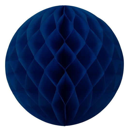 Honeycomb Ball 35cm Navy Blue Pack Of 1