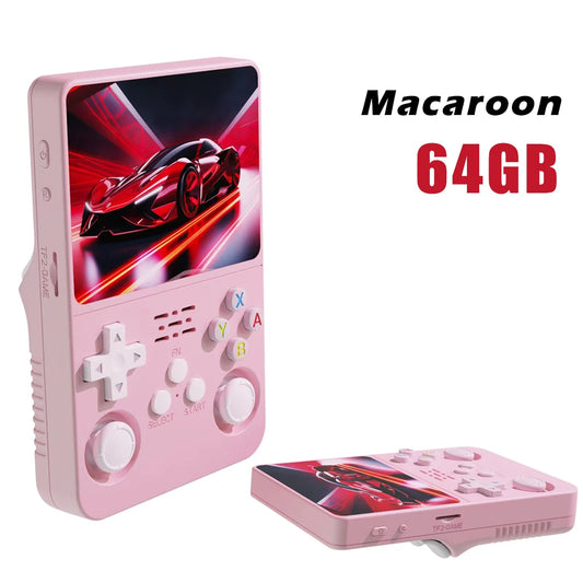 Original R36S Portable Handheld Game Controller with 3.5" HD Screen, Rechargeable Battery - Perfect Christmas Gift for Gamers