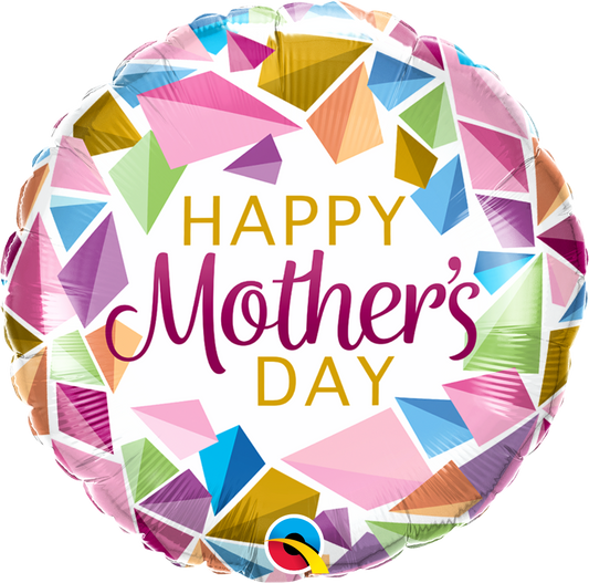 FOIL BALLOON 18"(45CM) MOTHER'S DAY COLORFUL GEMS