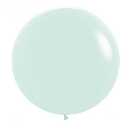 60cm Matte Pastel Green Pack Of 3