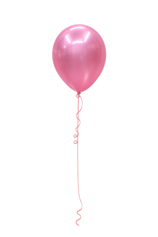 Single Helium filled floating Balloon 11"(28cm)