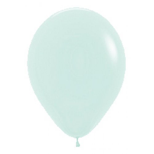 LATEX BALLOON 5"(12CM) PASTEL GREEN PACK OF 100