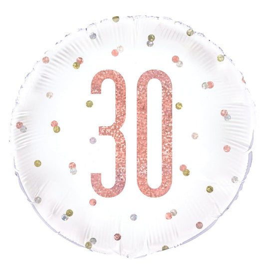 ROSE GOLD 18"(45CM) FOIL BALLOON - 30