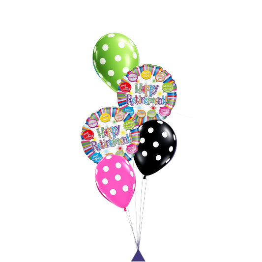 Retirement Balloon Bouquet #106