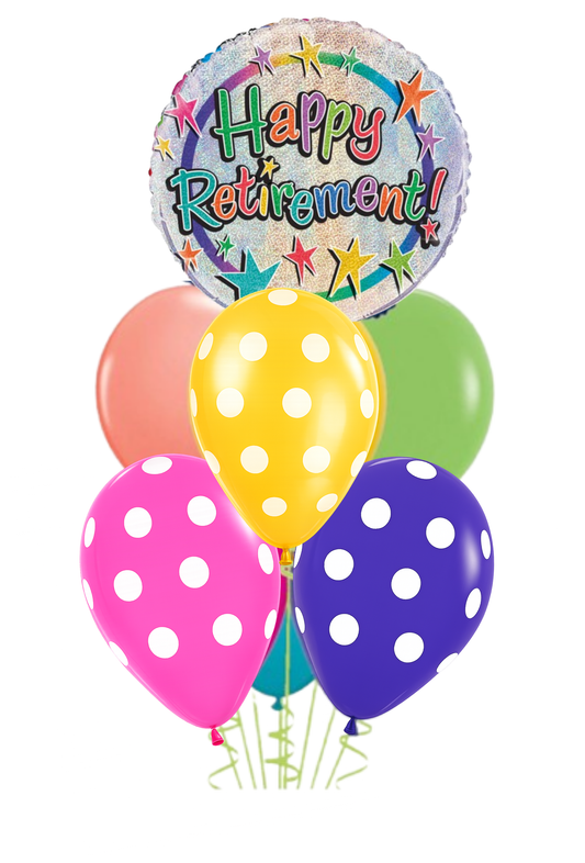 Retirement Balloon Bouquet #105