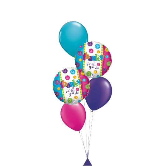Thank You Balloon Bouquet #102