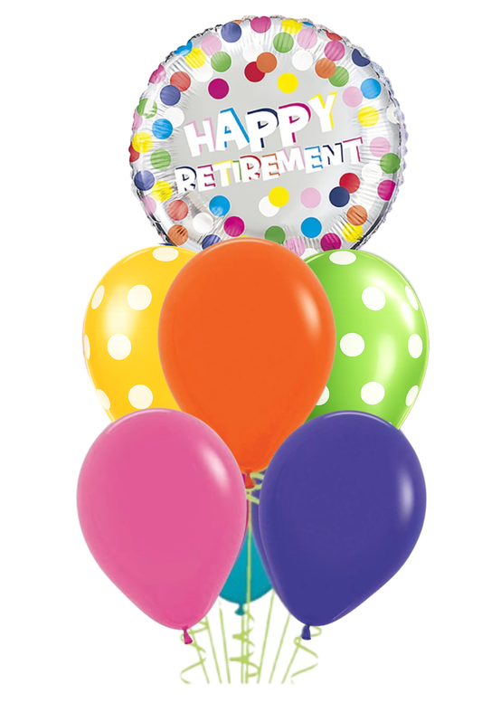 Retirement Balloon Bouquet #107