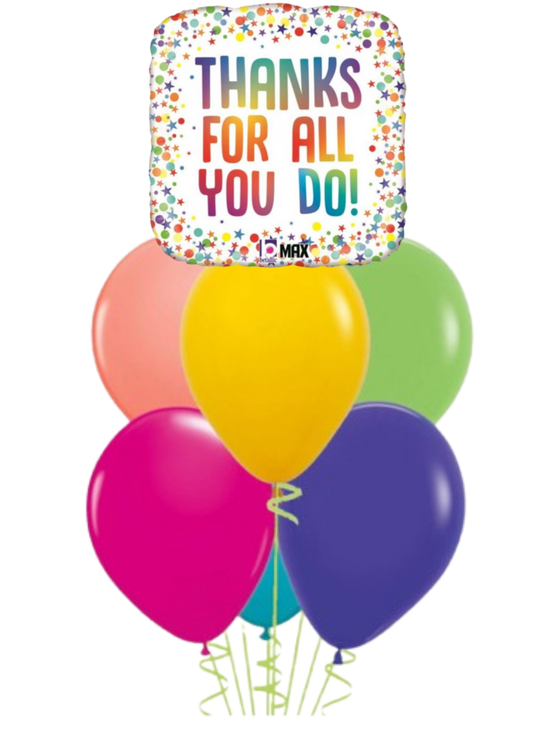 Thank You Balloon Bouquet #103