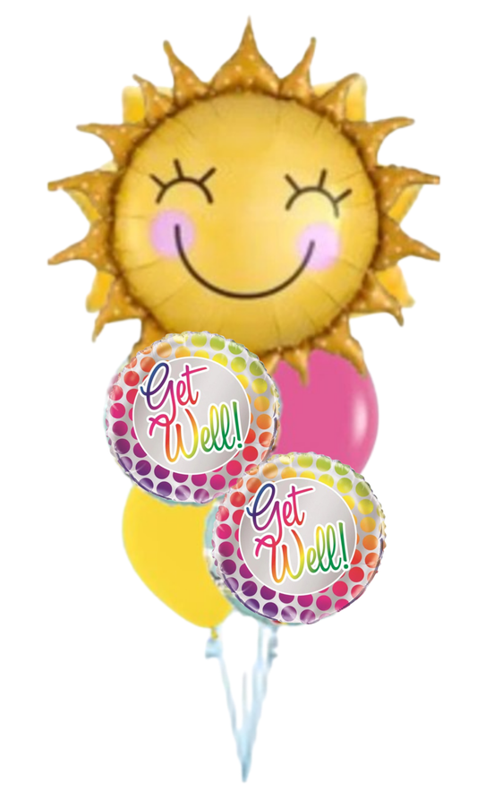 Get Well Balloon Bouquet #105