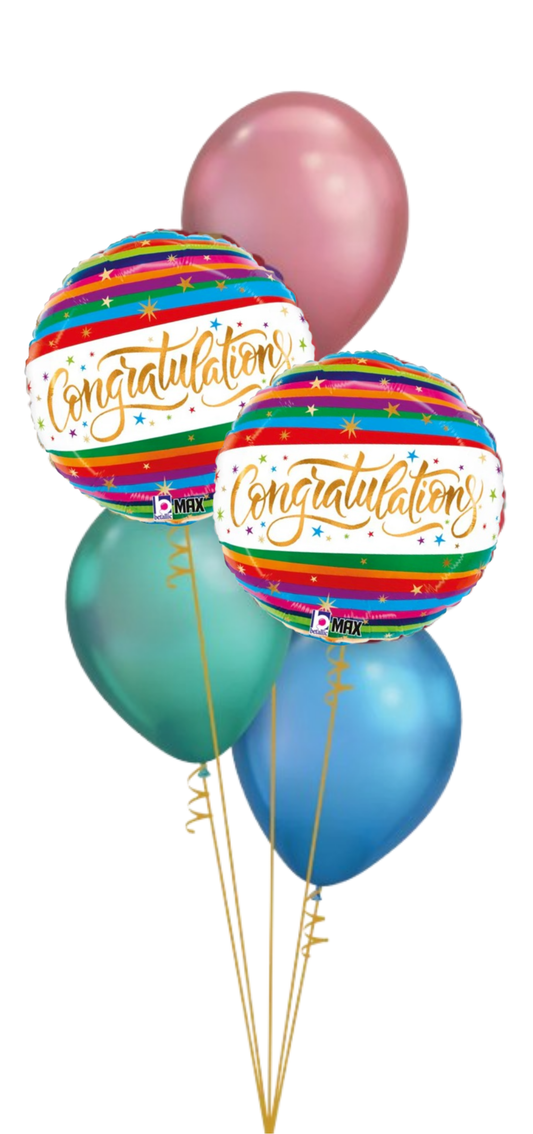 Congratulations Balloon Bouquet #102