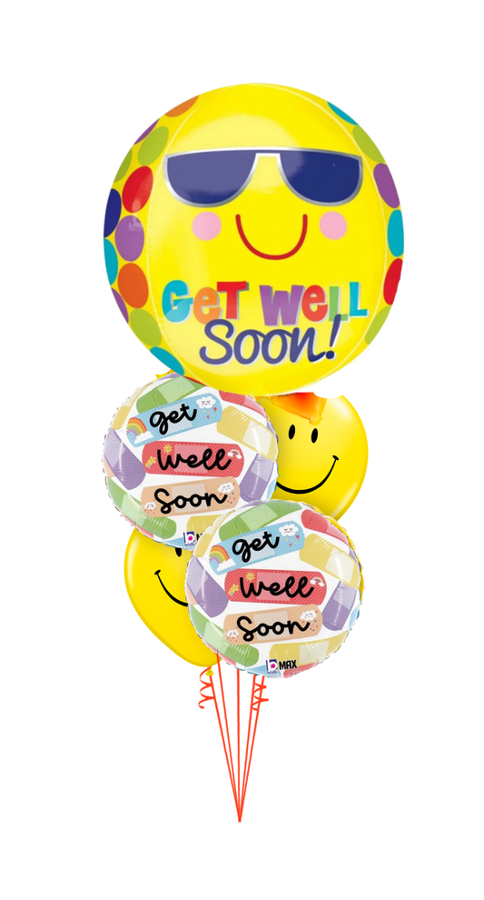 Get Well Balloon Bouquet #103