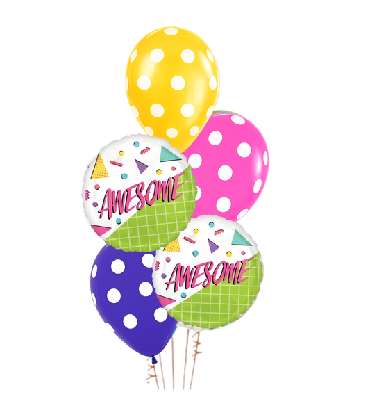 Message Balloon Bouquet #104