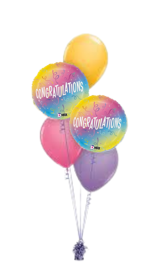 Congratulations Balloon Bouquet #104