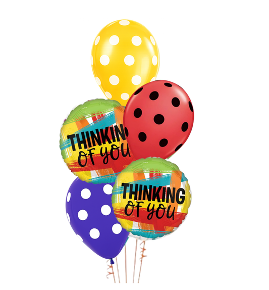 Message Balloon Bouquet #105