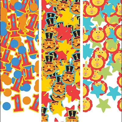 Fisher Price 1st Birthday Circus Confetti Value Pack