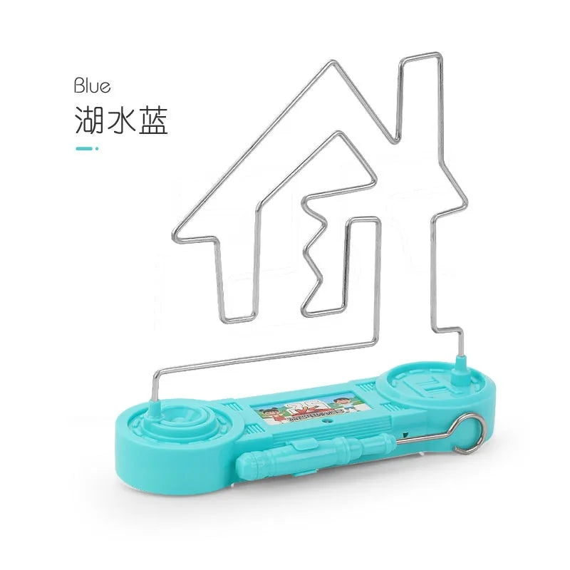 Kids Electric Shock Toy Education Electric Touch Maze Game Party Funny Game Science Experiment Toys for Children Best Gift