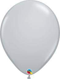 Latex 16"(40cm) Standard Gray Latex Balloons Pack Of 50