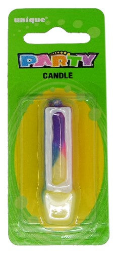 Rainbow Alphabet Candle I