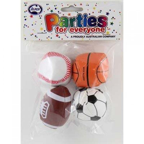 Soft Sport Balls Pack Of 4