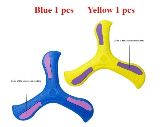 Children Holiday Outdoor Parent-Child Interactive Games Stress Relief Sports Toy Shamrock Boomerang Holiday Gift