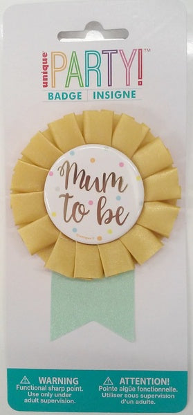 Mom To Be Badge