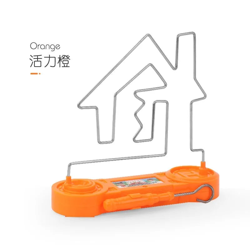 Kids Electric Shock Toy Education Electric Touch Maze Game Party Funny Game Science Experiment Toys for Children Best Gift